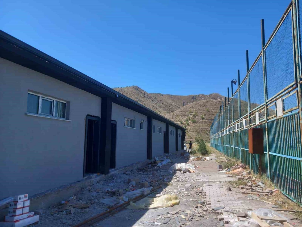 Belsin spor tesislerinde sona doğru