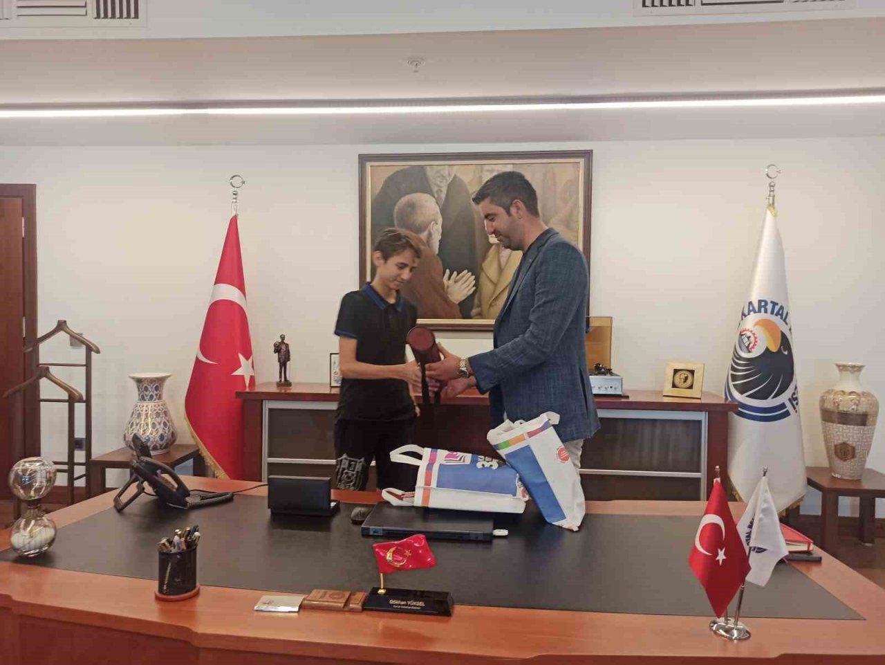 Başkan Gökhan Yüksel: "Tam puan yaparak Kartal’ın gururu oldu"