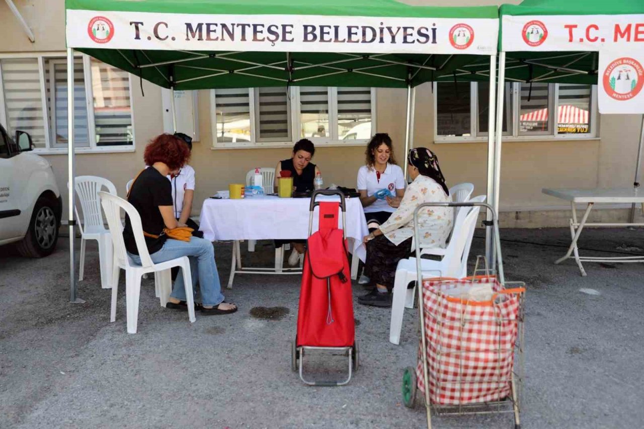 Menteşe Belediyesi’nden ücretsiz sağlık taraması