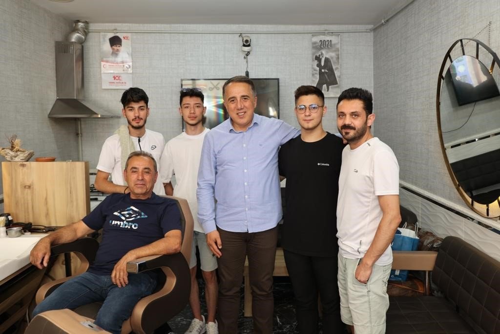 Başkan Savran, esnaf ziyaretinde