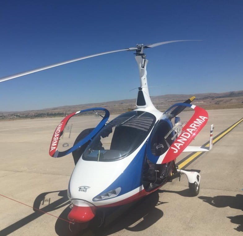 Nevşehir’de helikopterle havadan denetim yapıldı