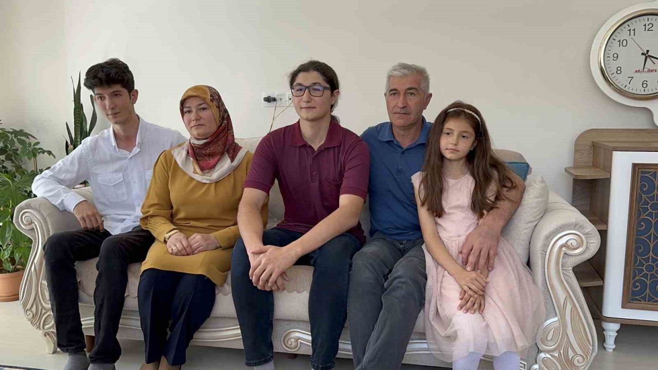 TYT’de birinci olduğunu akrabalarından öğrendi