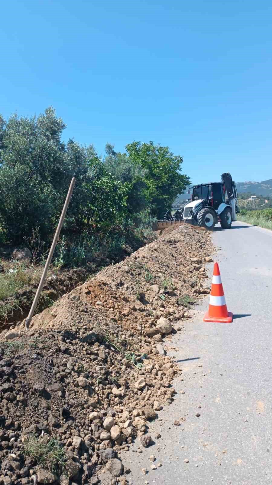 Büyükşehir’den yeni yerleşim noktasına bin 500 metrelik içme suyu hattı
