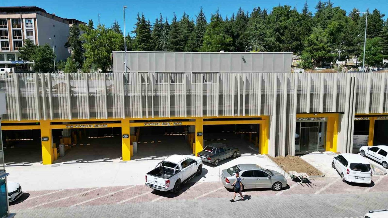 Havza Mekanik Katlı Otoparkı açılıyor