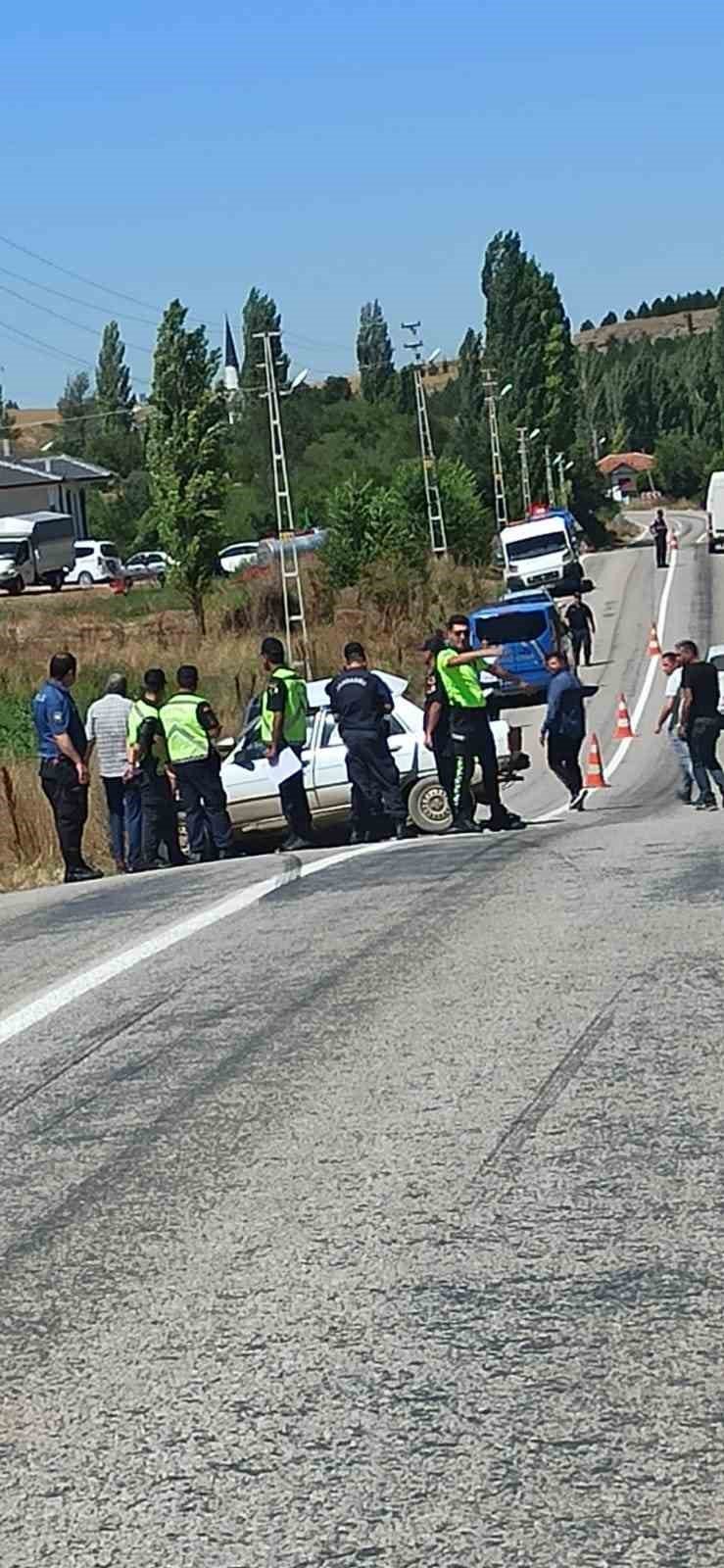Tokat’ta trafik kazası: 1 ölü 4 yaralı
