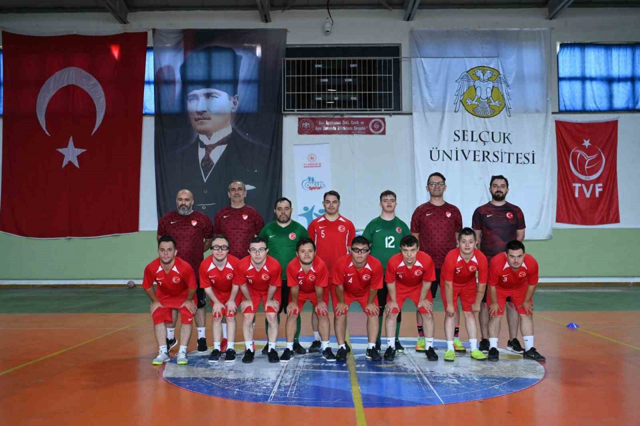 Özel sporcular Dünya Spor Başkenti Konya’da Avrupa Şampiyonası’na hazırlanıyor