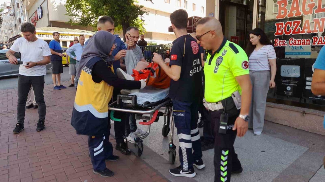 Eczanede silahlı saldırıya uğradı