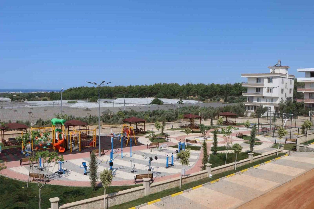 Alanya Belediyesi’nden Payallar Mahallesi’ne yeni park