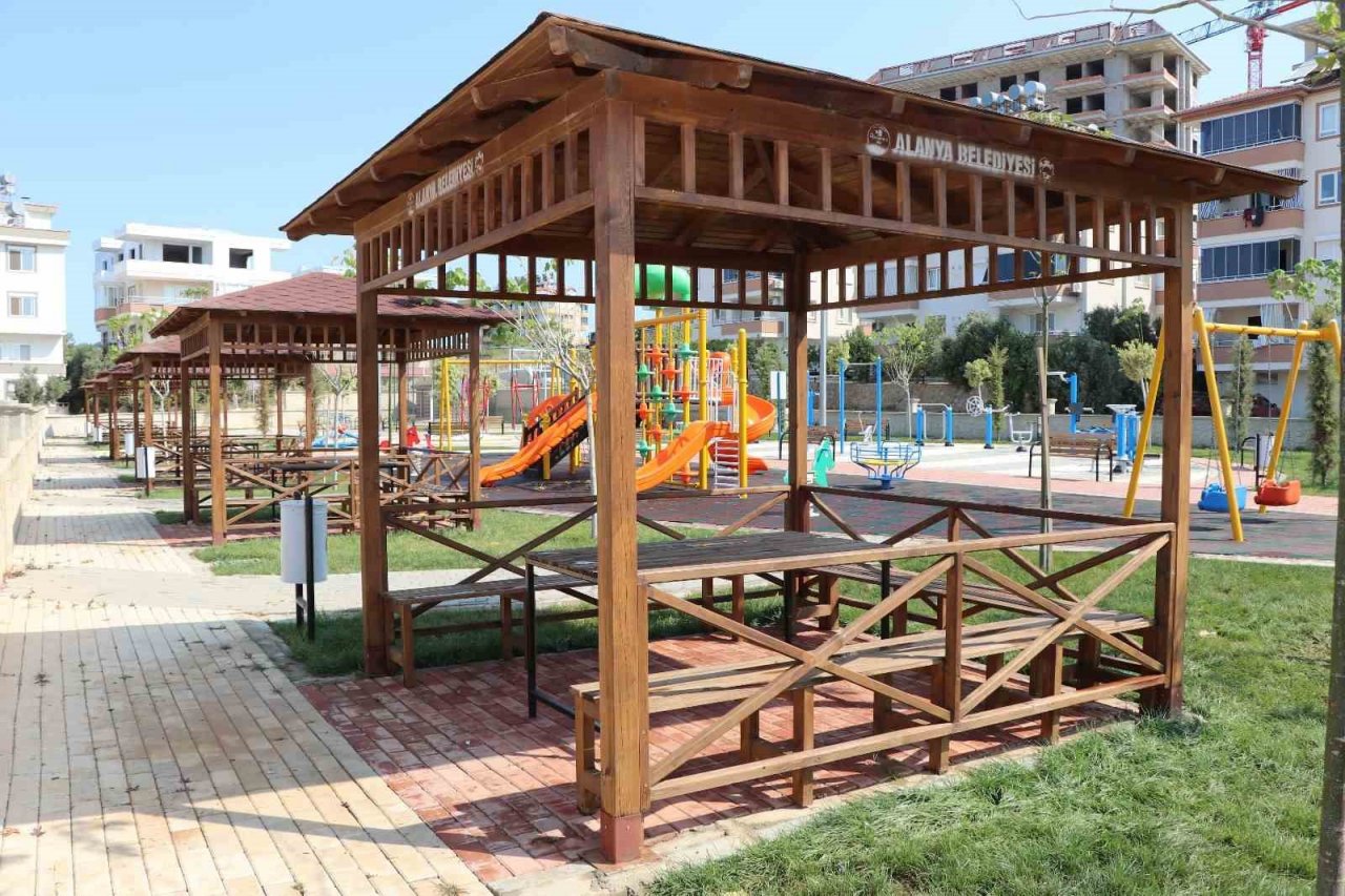 Alanya Belediyesi’nden Payallar Mahallesi’ne yeni park