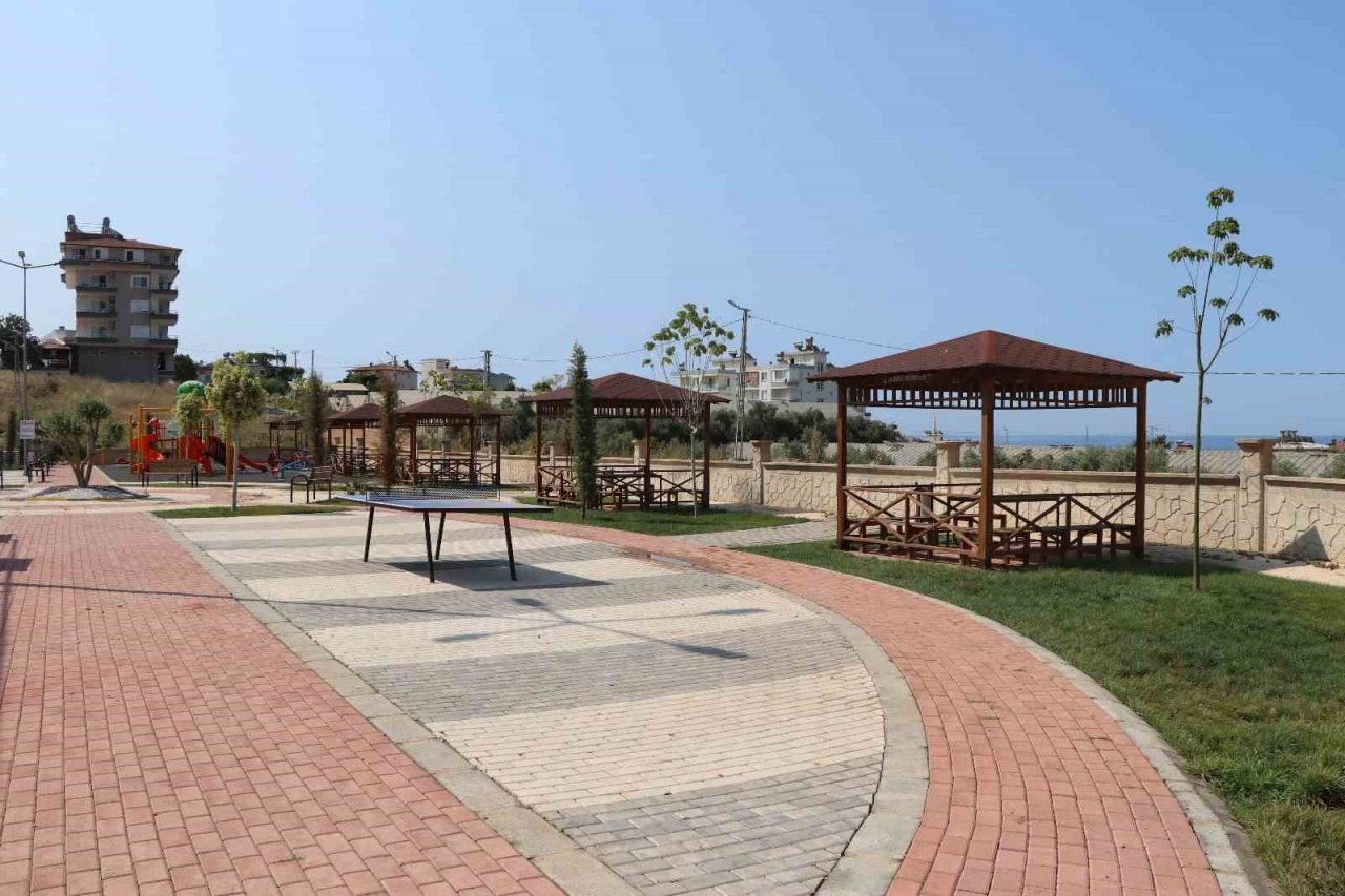 Alanya Belediyesi’nden Payallar Mahallesi’ne yeni park