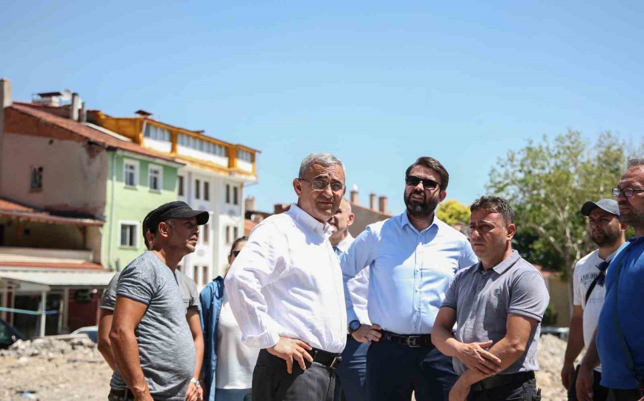 Başkan Işık, ”Çamlıbahçe parkı tarihi değerlerimizi gün yüzüne çıkartacak”