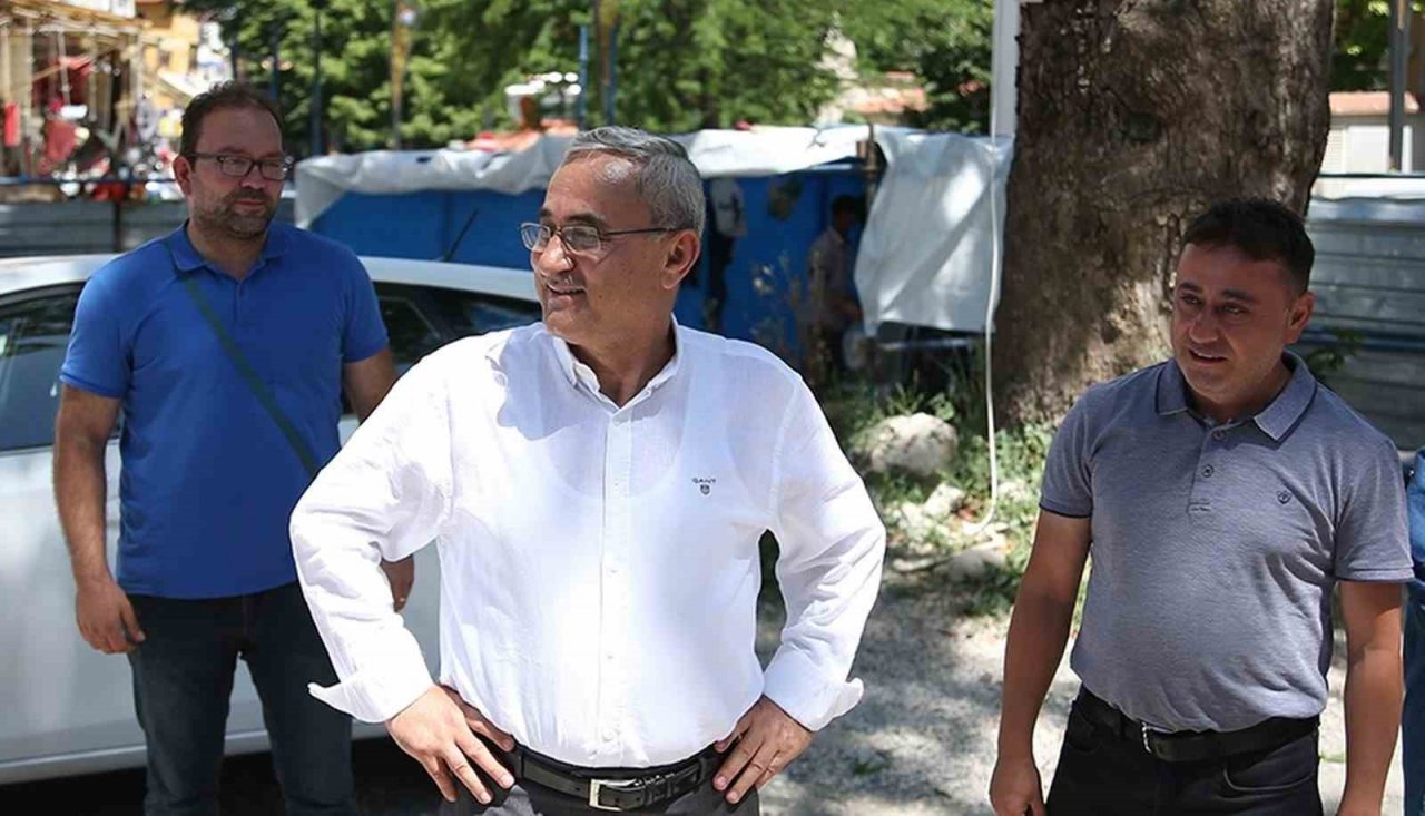 Başkan Işık, ”Çamlıbahçe parkı tarihi değerlerimizi gün yüzüne çıkartacak”