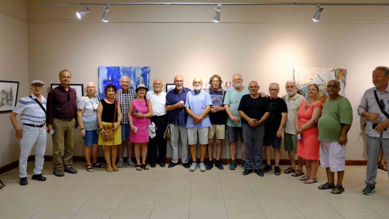 Bedri Karayağmurlar’ın “Resim Serüvenim II” sergisi Orhan Peker Sanat Galerisi’nde açıldı