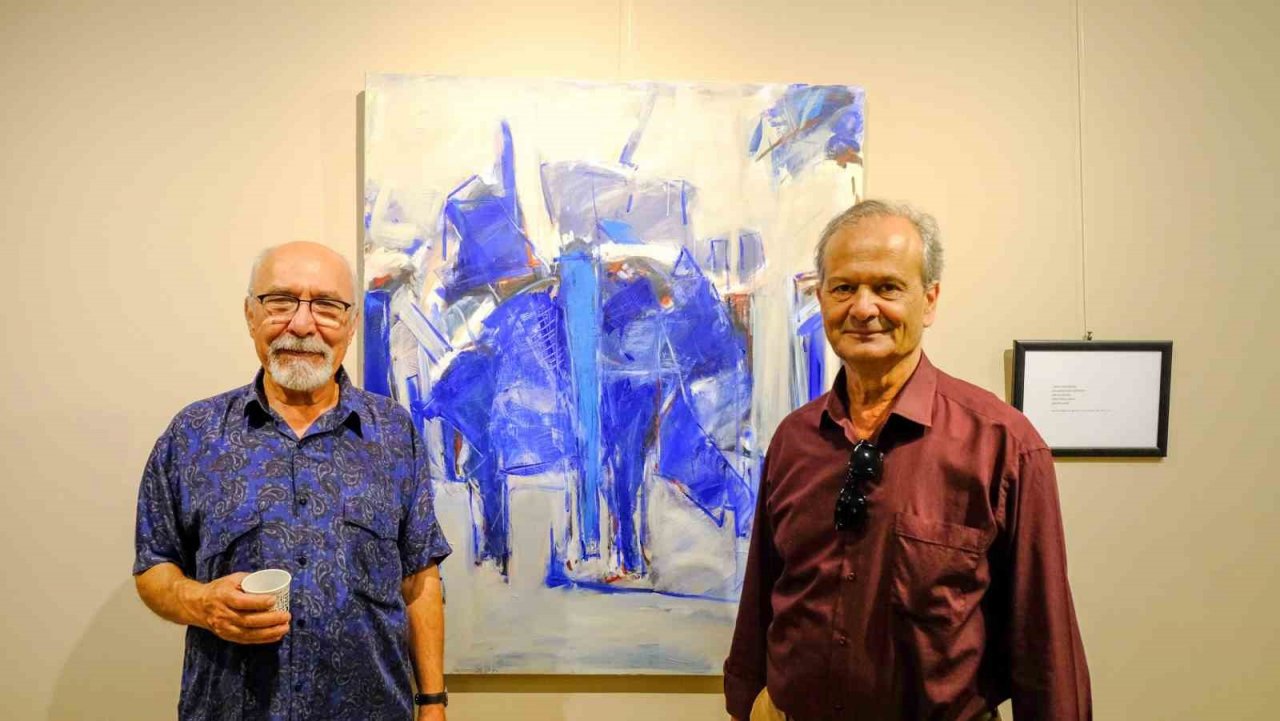 Bedri Karayağmurlar’ın “Resim Serüvenim II” sergisi Orhan Peker Sanat Galerisi’nde açıldı