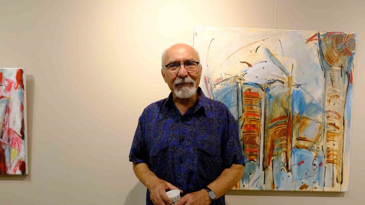 Bedri Karayağmurlar’ın “Resim Serüvenim II” sergisi Orhan Peker Sanat Galerisi’nde açıldı