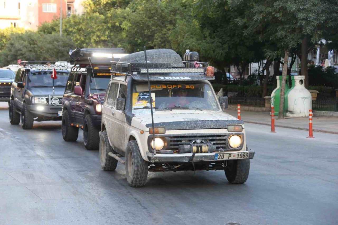 Denizli’de Offroad heyecanı başlıyor