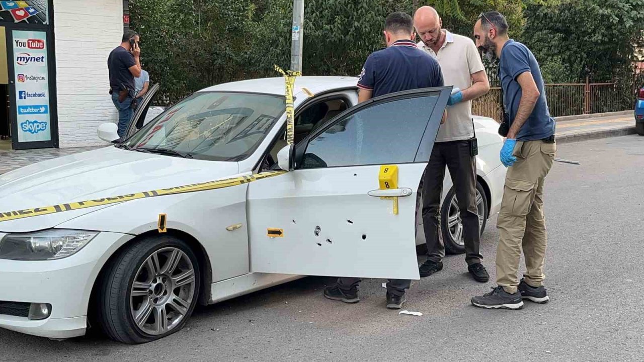 Kardeşinin kiraladığı araçta kurşun yağmuruna tutuldu