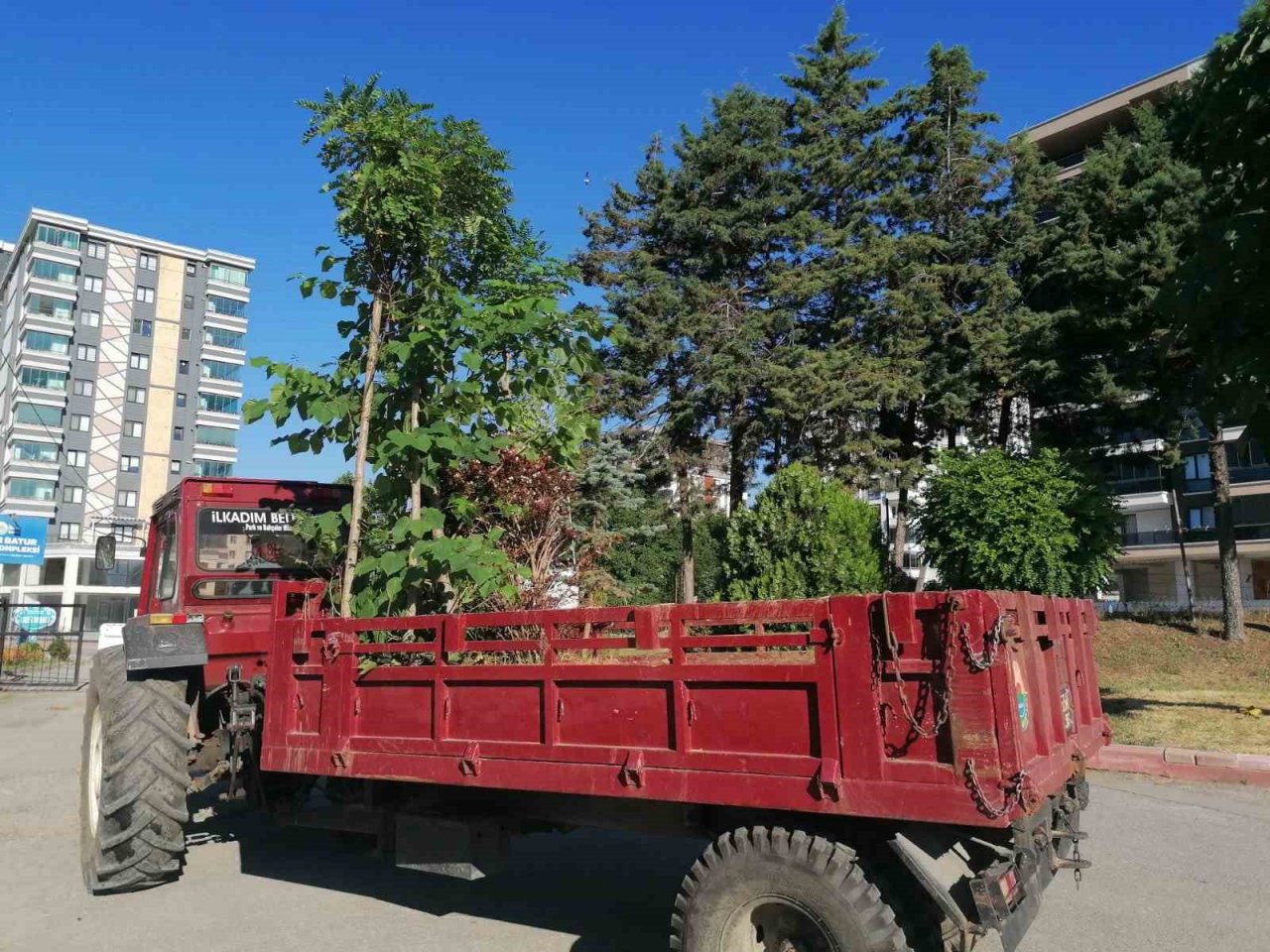 Yeşil ile bütünleşen İlkadım