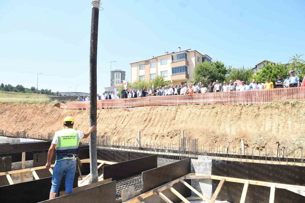 Kastamonu’da inşa edilecek kapalı pazar yerinin temeli dualarla atıldı