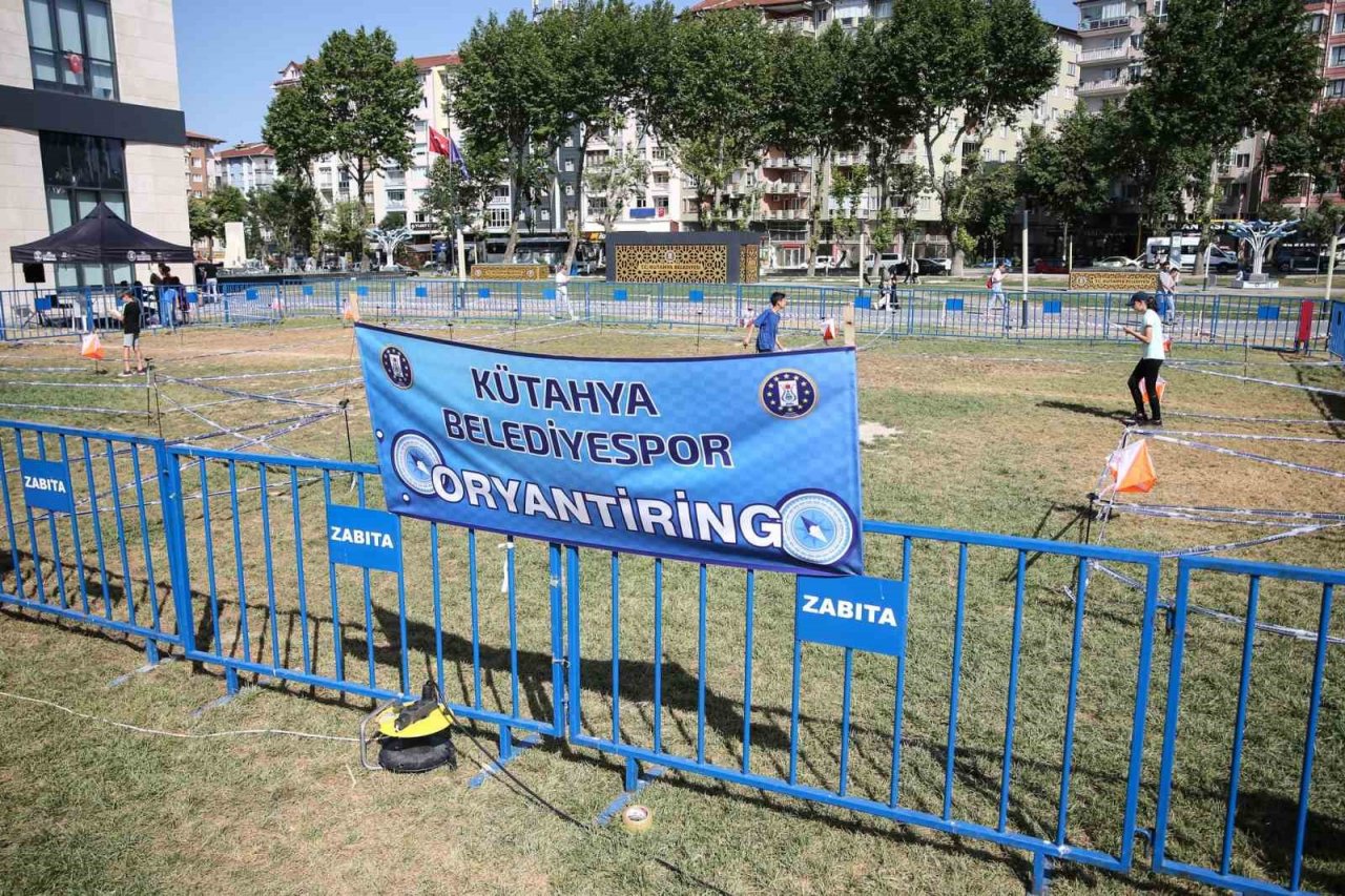 Kütahya’da oryantiring heyecanı