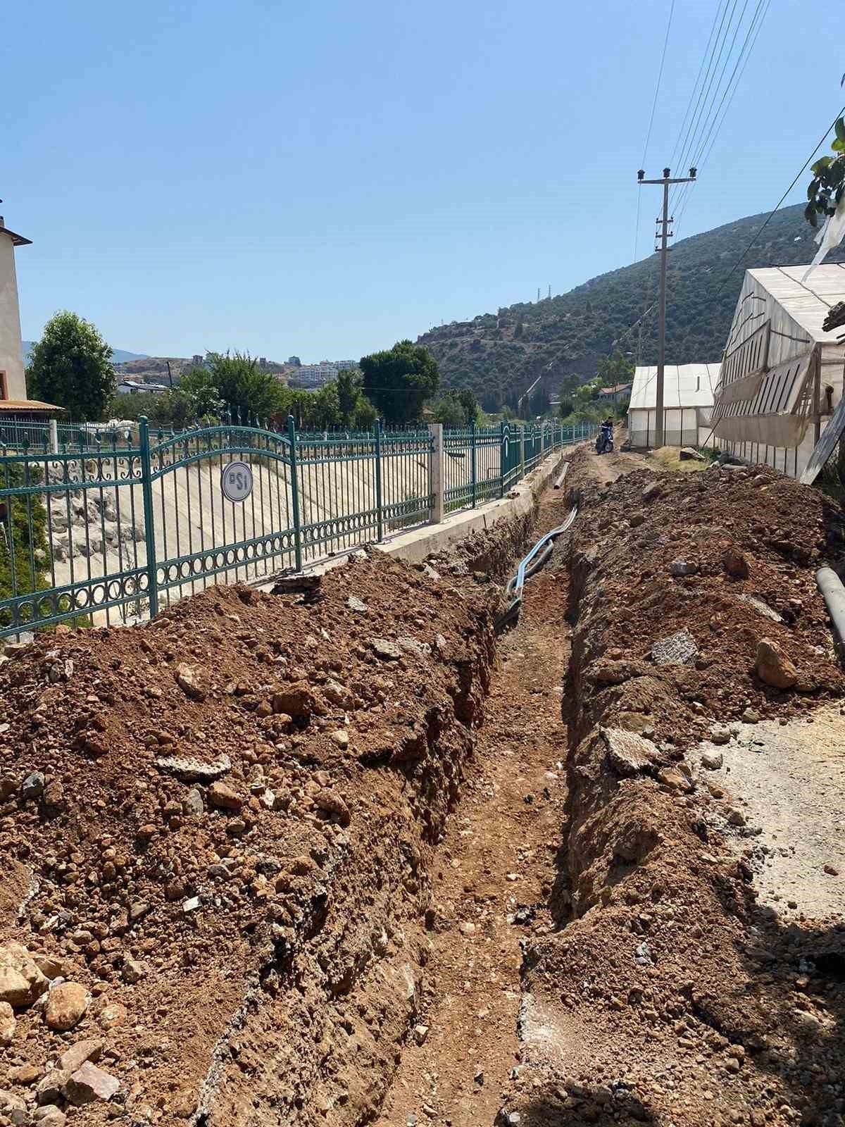 Büyükşehirden Fethiye’de 20 bin kişilik ek içme suyu çalışması