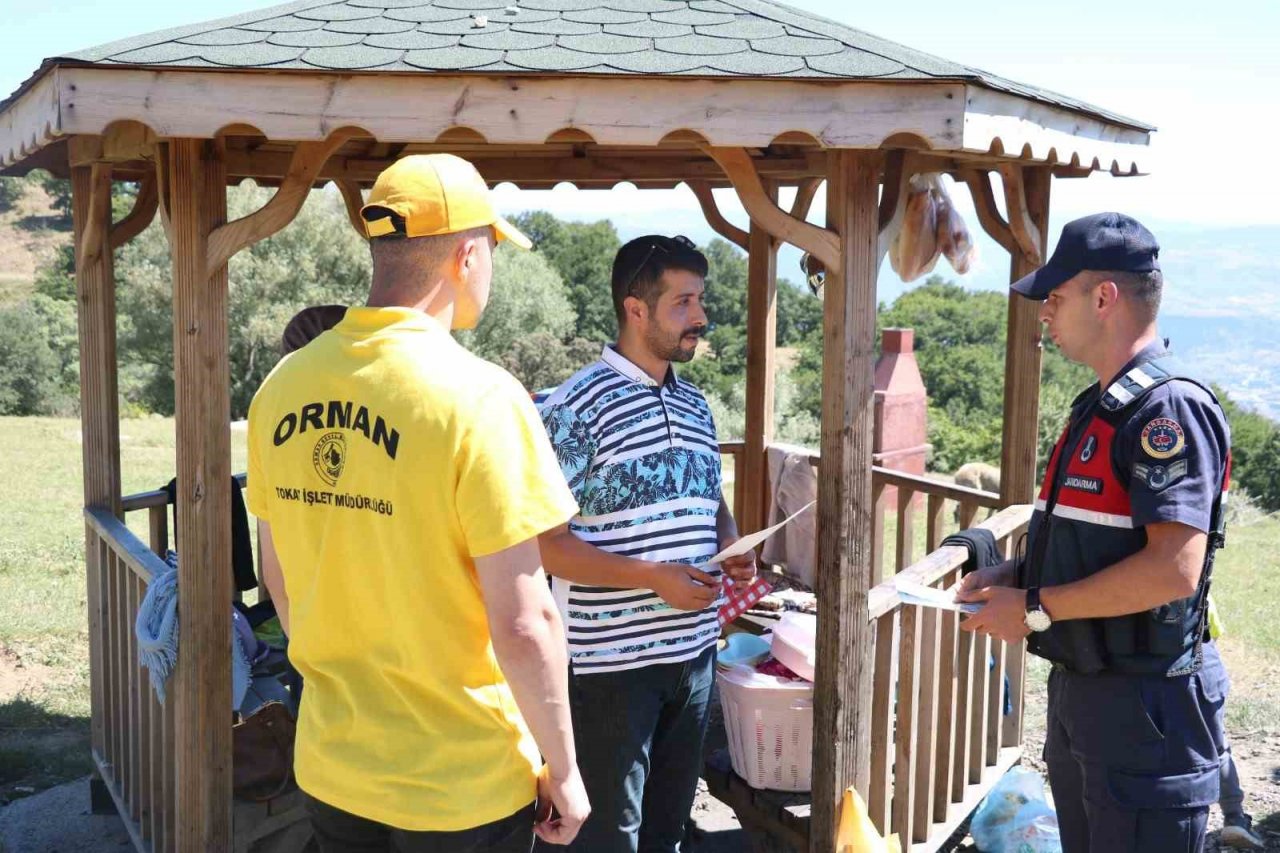 Tokat’ta Jandarma personelinden yangın denetimi