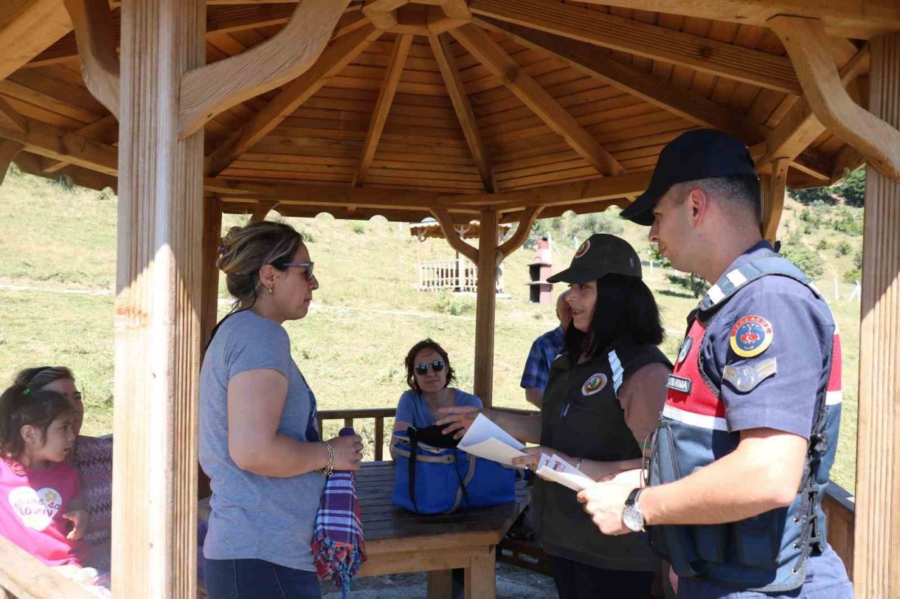 Tokat’ta Jandarma personelinden yangın denetimi