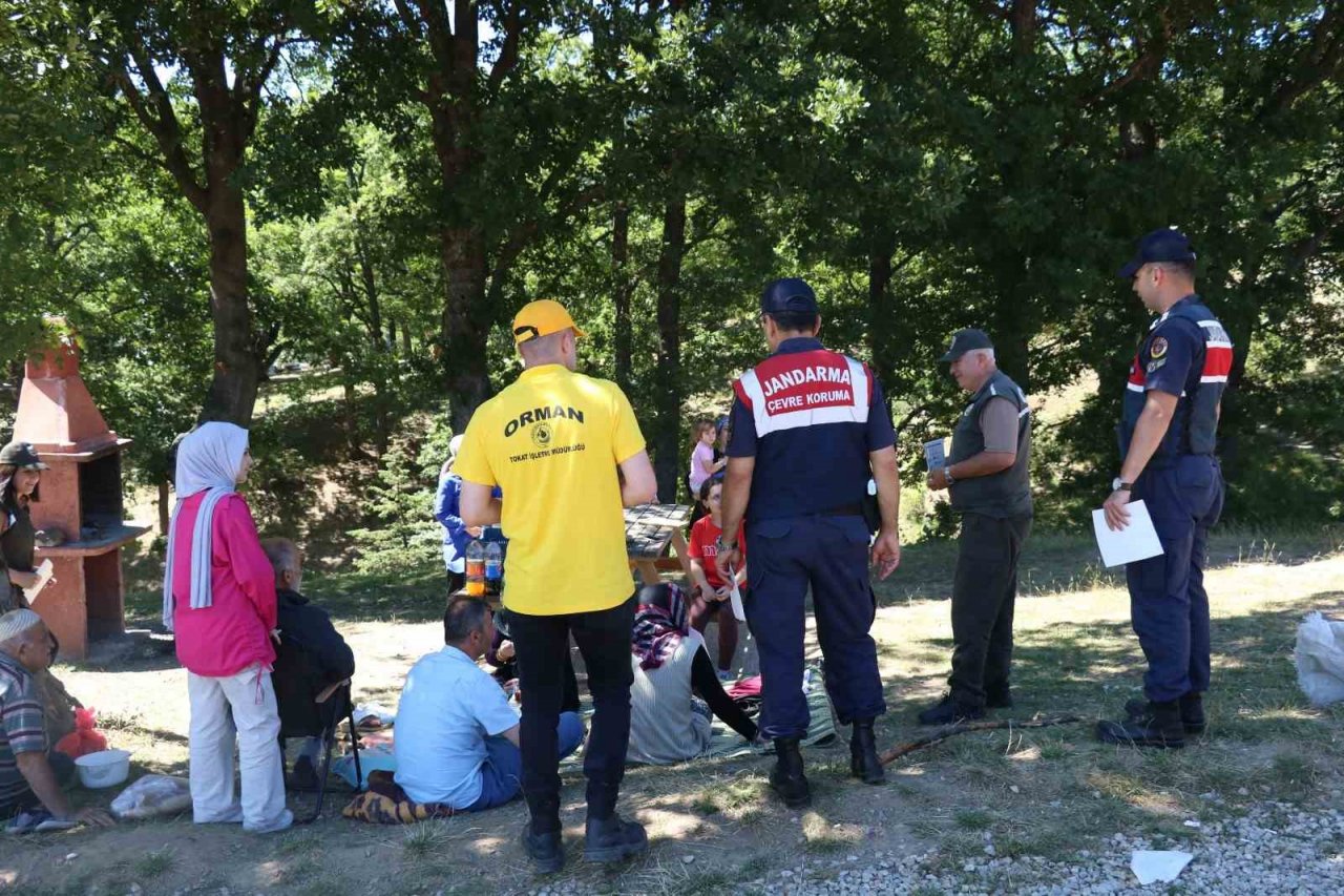 Tokat’ta Jandarma personelinden yangın denetimi