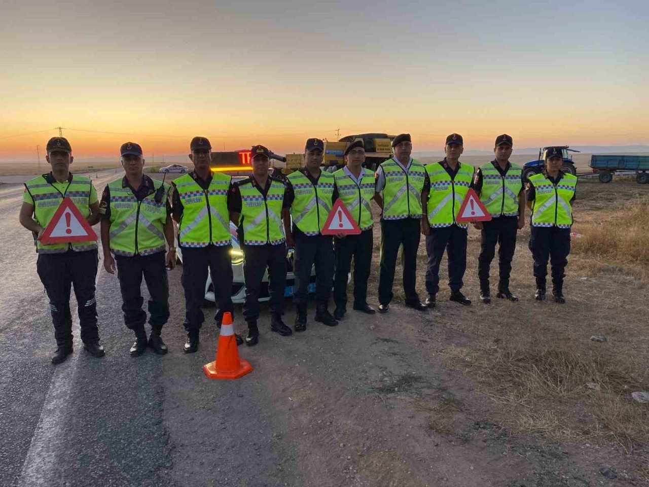 Jandarma ekipleri hasat dönemi denetimlerini artırdı