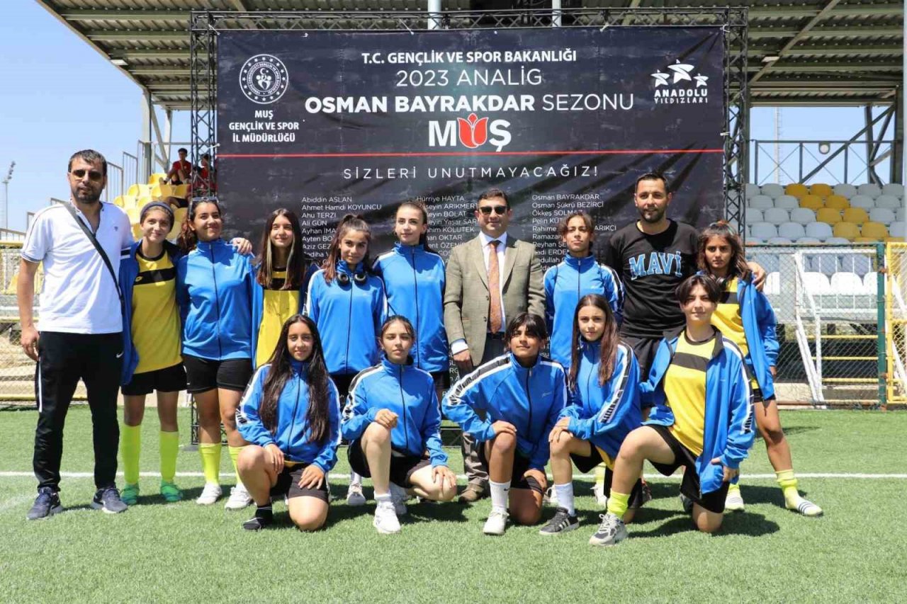Anadolu Yıldızlar Ligi, futbol yarı final müsabakaları Muş’ta yapıldı