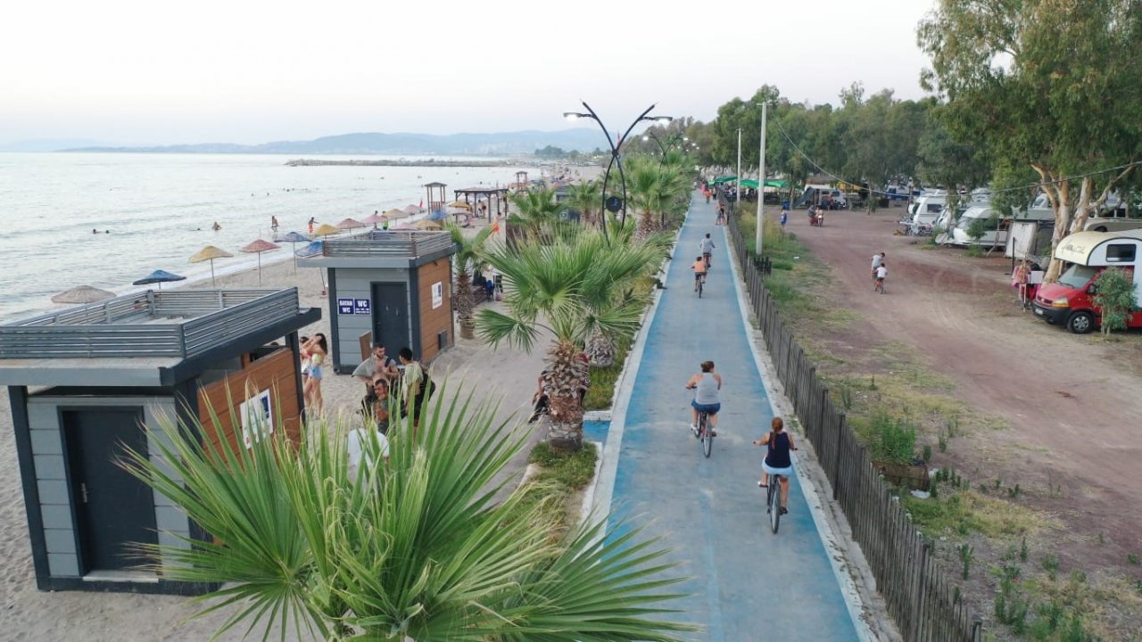 Aydın Büyükşehir Belediyesi’nin sahil yolları beğeni topluyor