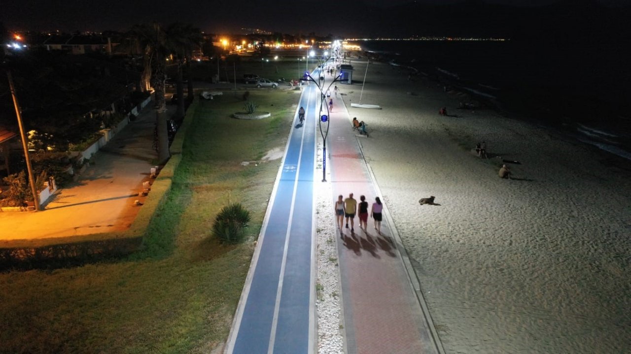 Aydın Büyükşehir Belediyesi’nin sahil yolları beğeni topluyor