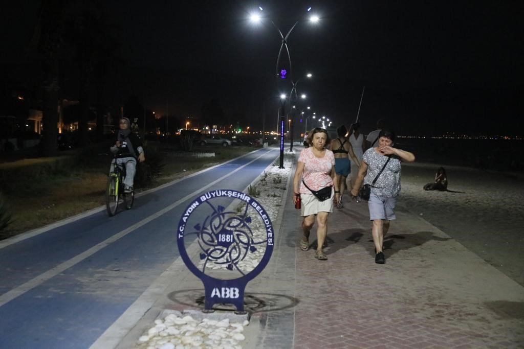 Aydın Büyükşehir Belediyesi’nin sahil yolları beğeni topluyor