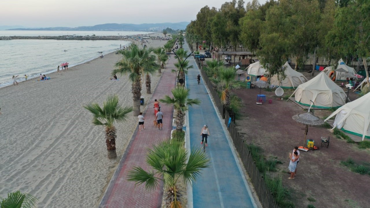 Aydın Büyükşehir Belediyesi’nin sahil yolları beğeni topluyor