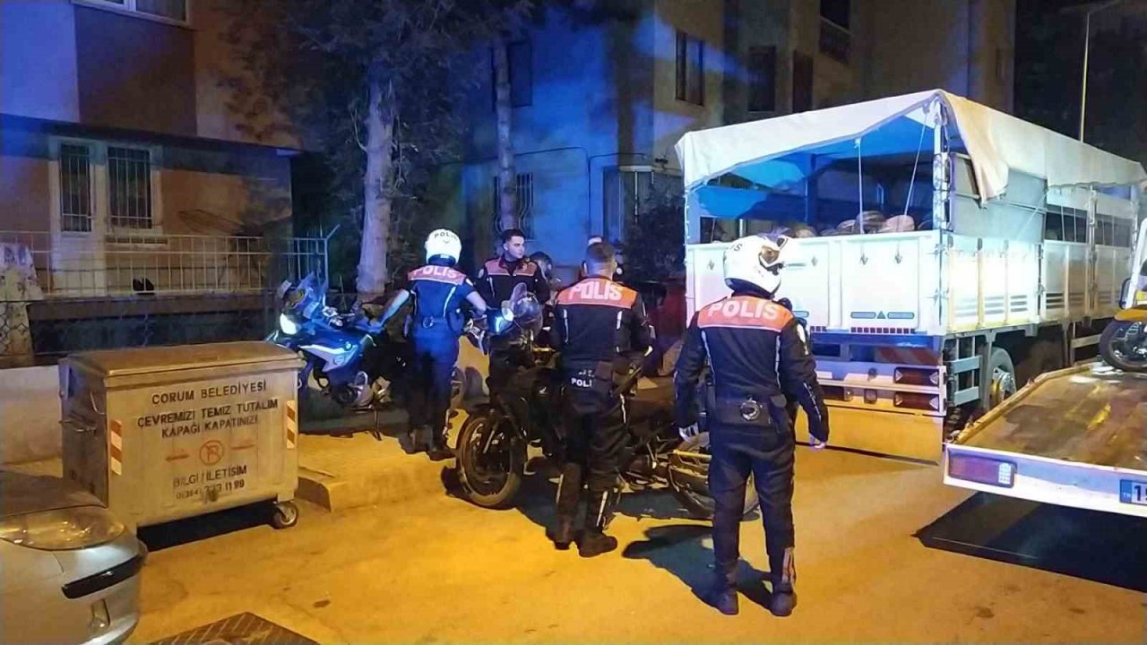 Uygulama noktasından kaçtı, kovalamaca sonucu yakalandı