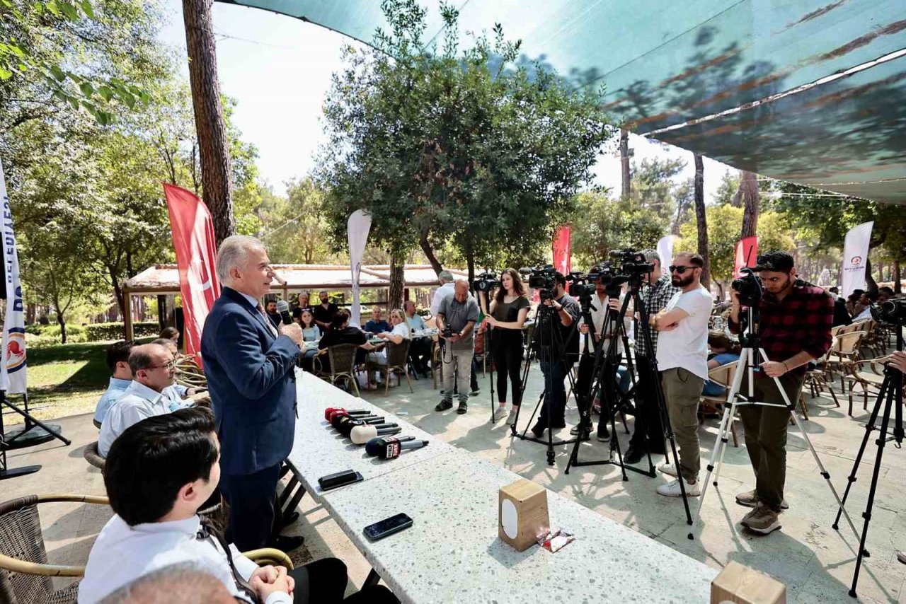 Başkan Zolan basın çalışanlarıyla buluştu