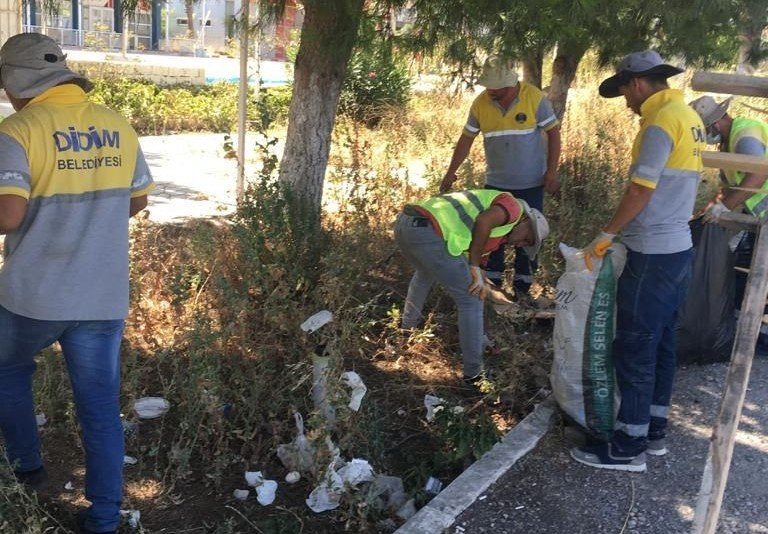 Didim Belediyesi kent genelinde çalışmalarını sürdürüyor