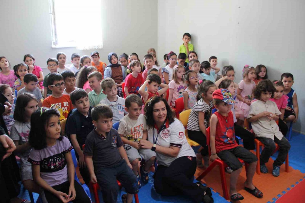 Miniklere 112 anlatıldı