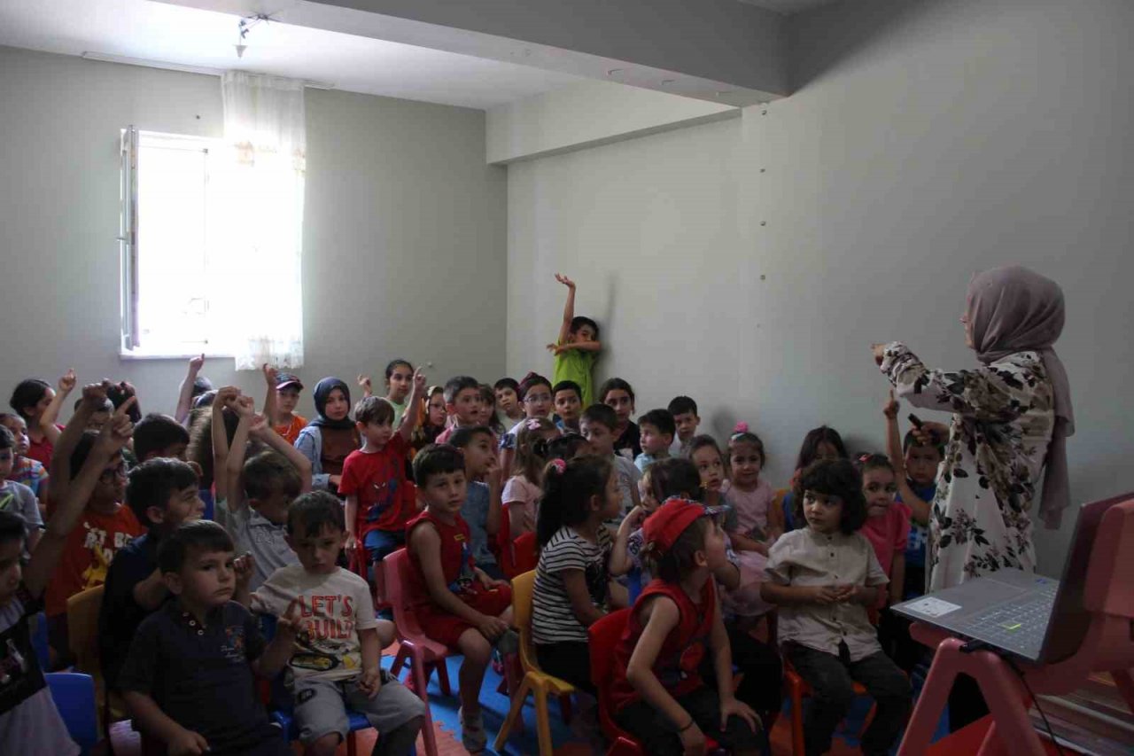 Miniklere 112 anlatıldı