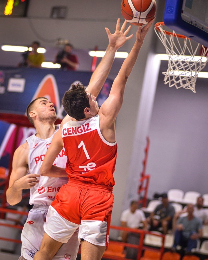 18 Yaş Altı Erkek Milli Basketbol Takımı, Avrupa Şampiyonası’na galibiyet ile başladı