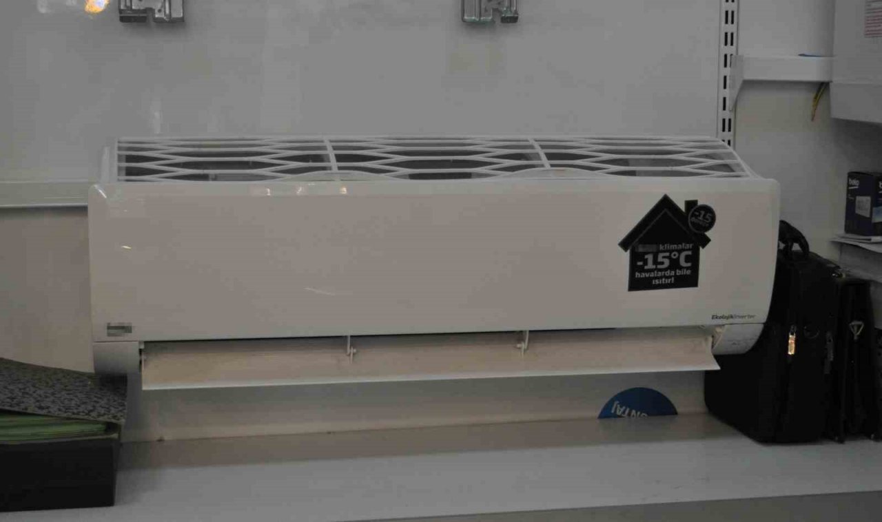 Yüksek hava sıcaklıkları klimaya satışlarını artırdı