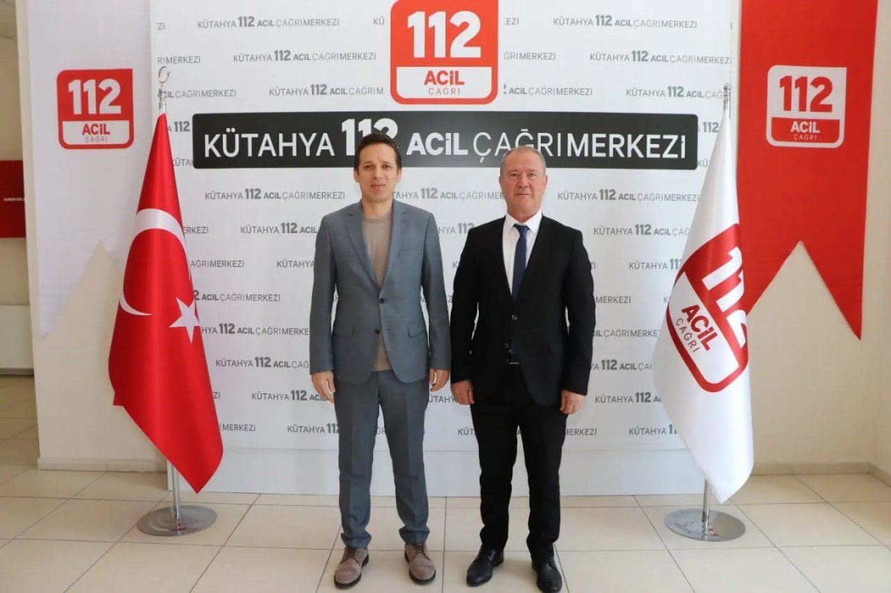 Kütahya’da 112 Komuta Kontrol Merkezi genel değerlendirme toplantısı