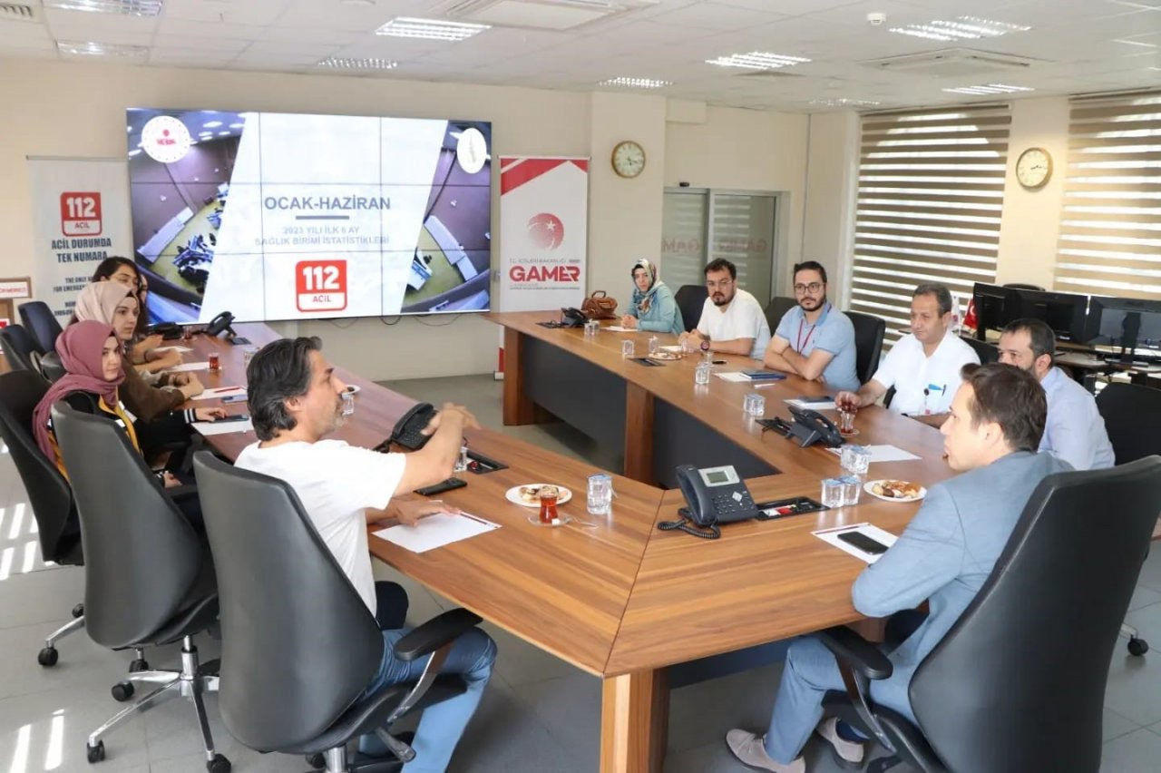 Kütahya’da 112 Komuta Kontrol Merkezi genel değerlendirme toplantısı