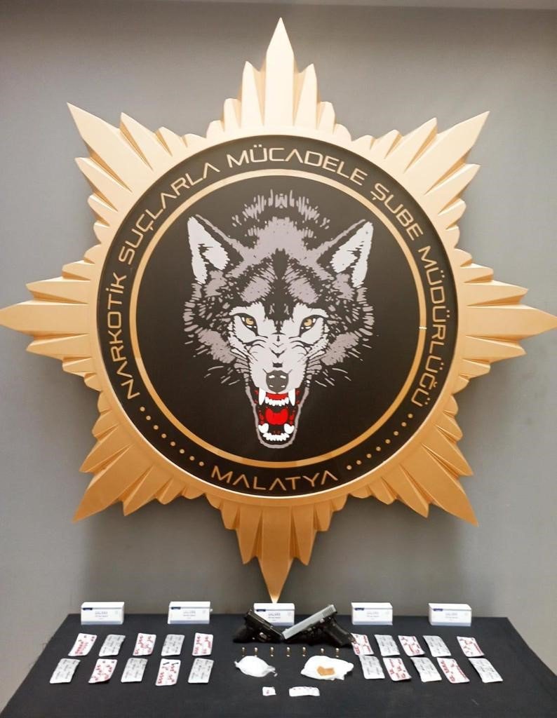 Malatya’da uyuşturucu ile mücadelede 4 tutuklama