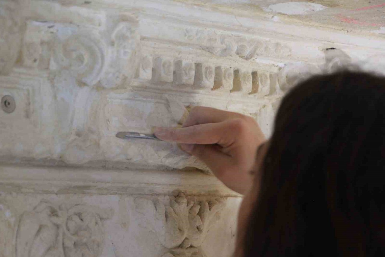 Atatürk’ün vasiyetini yazdığı 133 yıllık köşkte restorasyon çalışmaları titizlikle sürüyor