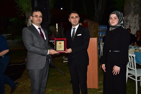 Nazilli’den tayini çıkan hakim ve savcılar için veda etkinliği düzenlendi