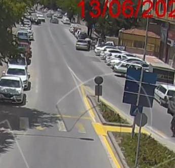 Niğde’deki kazalar kamerada