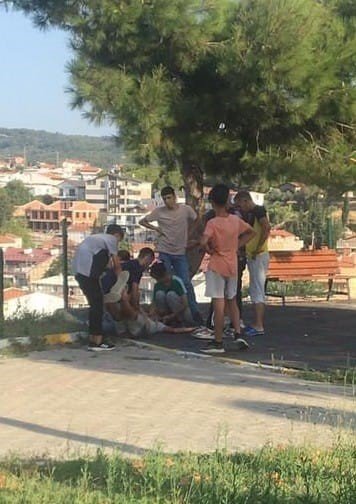 Çocuk parkında cinayet