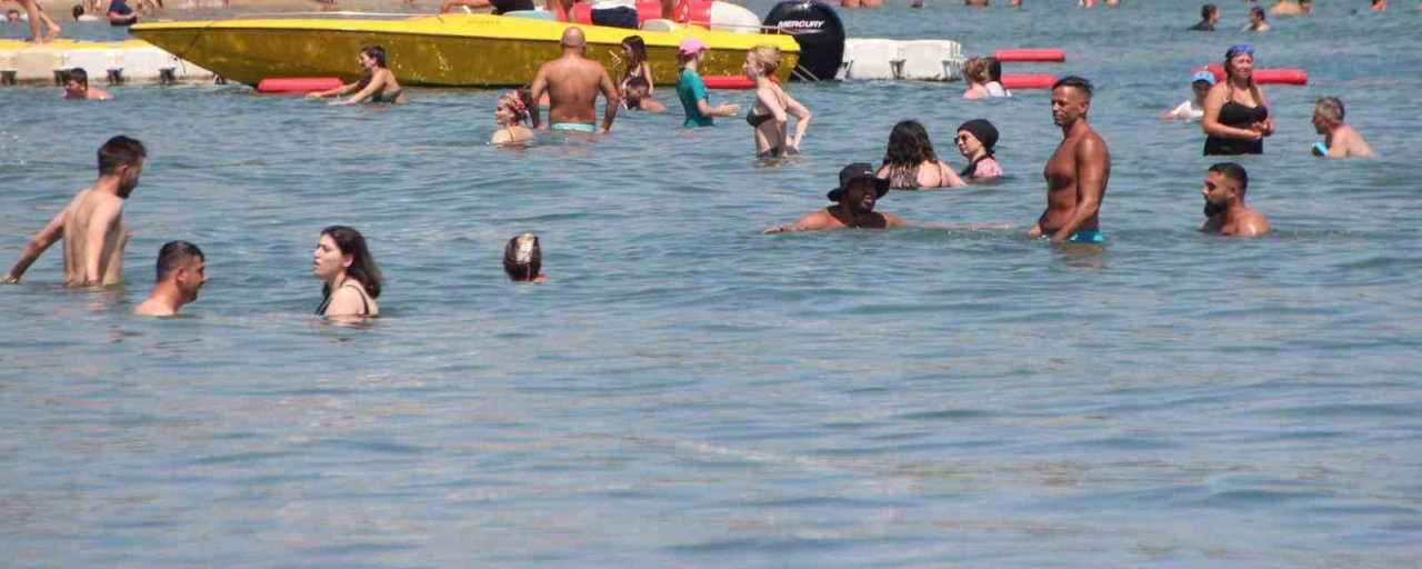 Bodrum’da sıcaklık gölgede 45 derece