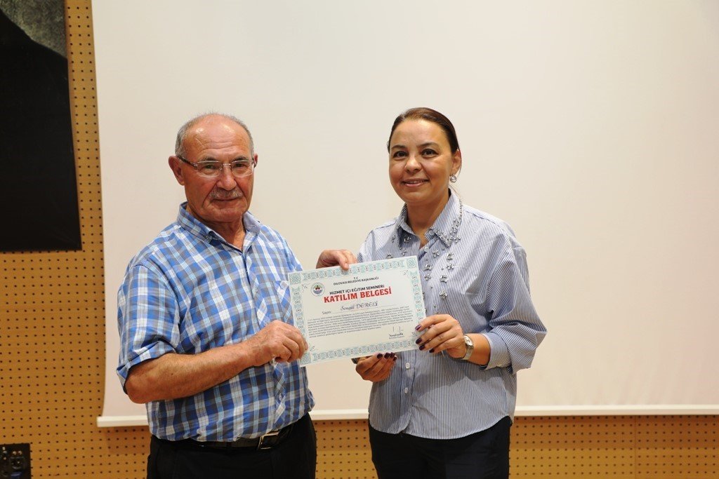 Dilovası Belediyesi’nin personellerine eğitim